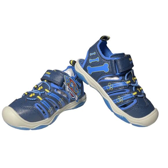 Nickelodeon Paw Patrol Closed Toe Sandals NEW Size 7 Flashing Lights! Toddler - Picture 7 of 13
